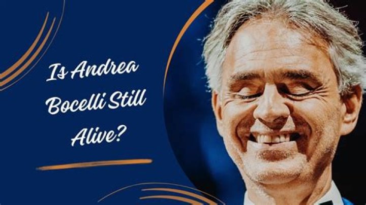 Is Andrea Bocelli Still Alive? The Life And Legacy Of A Musical Legend