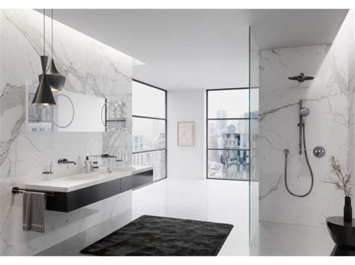 Exploring The Tranquility Of The Arcadian Bathroom Scene