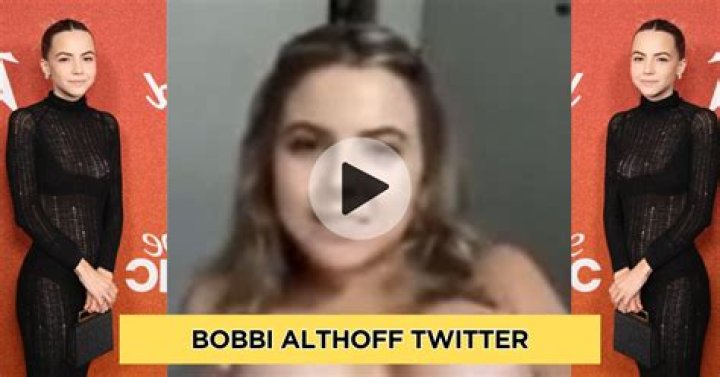 Exploring The Buzz Around Bobbi Althoff Leaked Video Uncensored