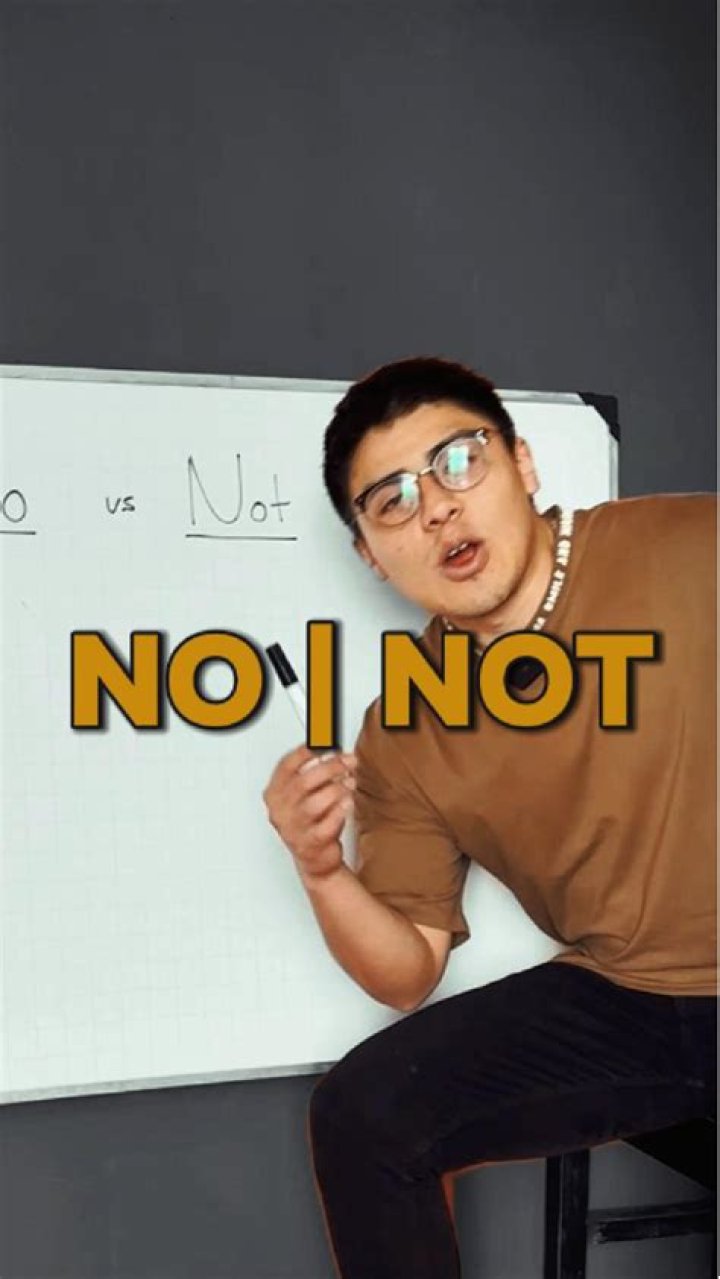 Diferencia Entre Not Y No: Comprendiendo La Negación En Inglés Y Español