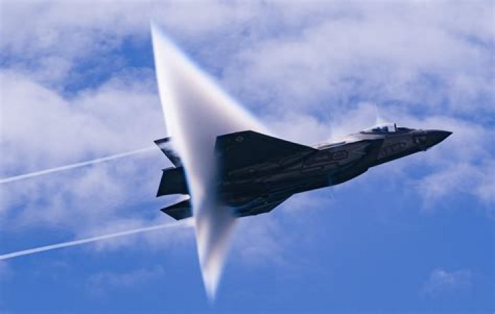 Soaring High: The F35 Breaking The Sound Barrier