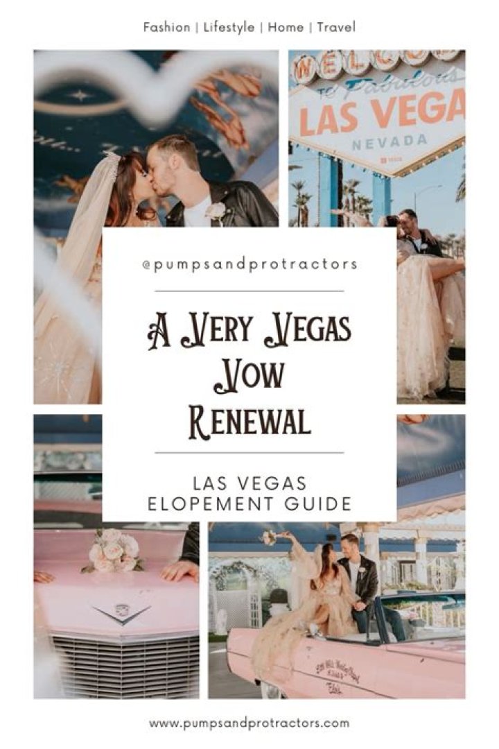 Unforgettable Moments: Fun Vow Renewal In Las Vegas
