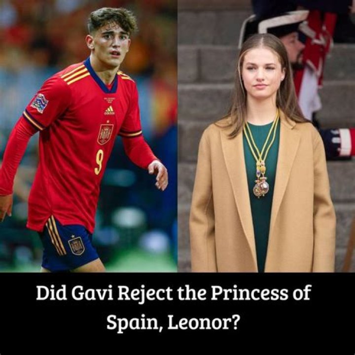 Gavi And The Princess Of Spain: A Royal Romance Blossoms