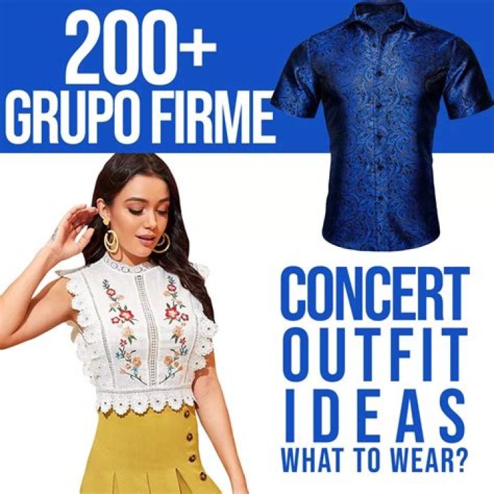 Stand Out At Grupo Firme Concerts: The Ultimate Outfit Guide