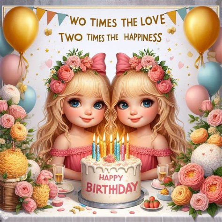 Double The Joy: Celebrating Happy Birthday Twin Daughters