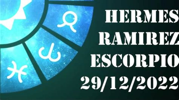 Discovering The Astrological Insights Of Hermes Ramirez - Escorpio Hoy