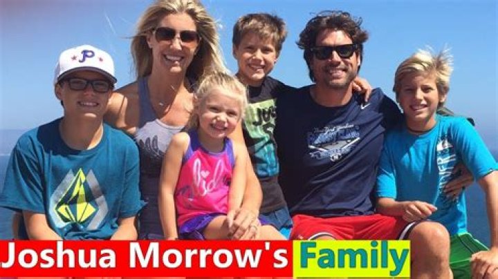 Unraveling The Family Life Of Joshua Morrow