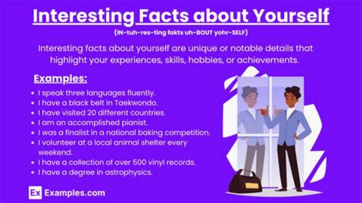 Discovering Unique Aspects: Interesting Facts About Yourself
