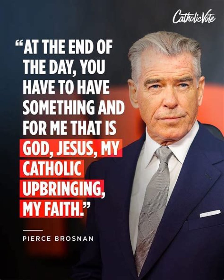 Exploring The Faith Of Pierce Brosnan: Is He Catholic?