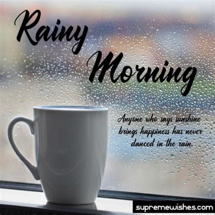 Embracing The Serenity Of A Raining Good Morning
