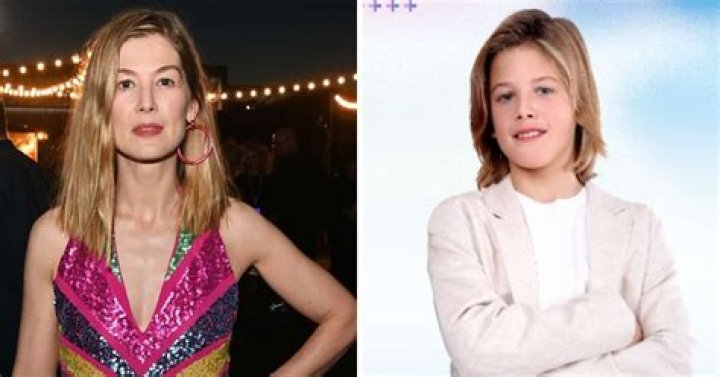 Rosamund Pike Proudly Welcomes A New Son