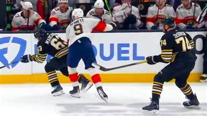 When Sam Bennett Hit On Marchand: A Turning Point In Hockey Rivalry