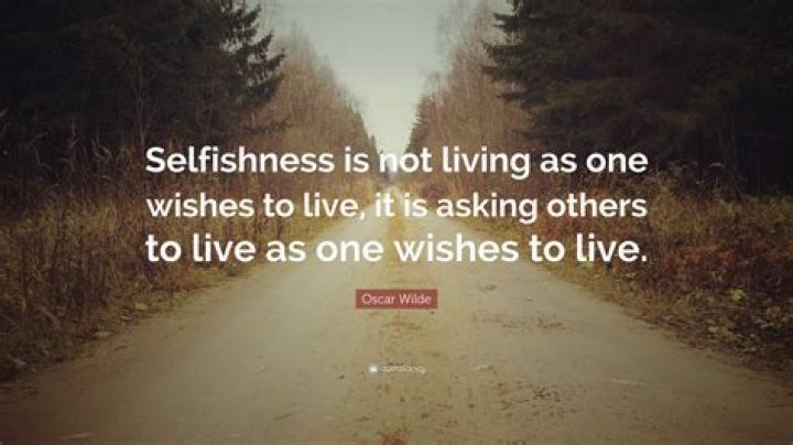 Understanding Selfishness Through Quotes