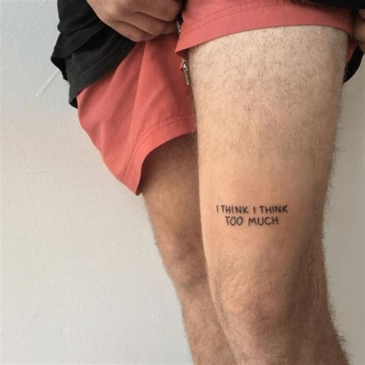 Creative Expressions: Small Male Leg Tattoos