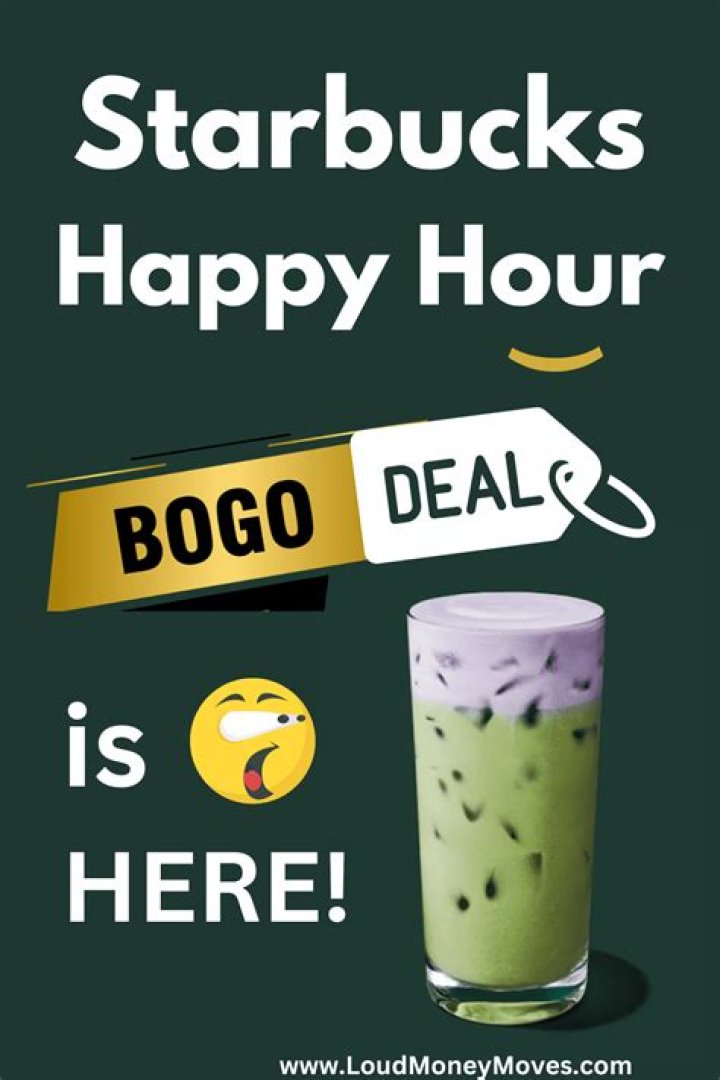Unmissable BOGO Deal At Starbucks: Double The Delight, Half The Price!