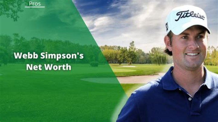 Webb Simpson's Career Earnings: A Comprehensive Overview